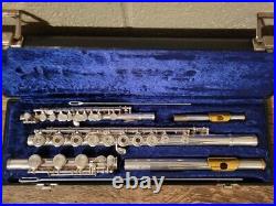 Emerson Eld Sterling Silver Open Hole Flute & Sterling Silver Piccolo Combo