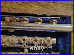 Emerson Eld Sterling Silver Open Hole Flute & Sterling Silver Piccolo Combo