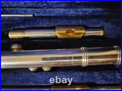 Emerson Eld Sterling Silver Open Hole Flute & Sterling Silver Piccolo Combo