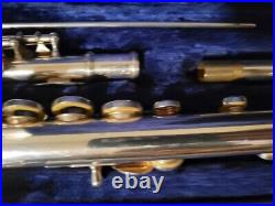 Emerson Eld Sterling Silver Open Hole Flute & Sterling Silver Piccolo Combo