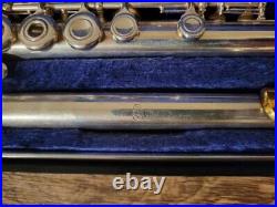 Emerson Eld Sterling Silver Open Hole Flute & Sterling Silver Piccolo Combo