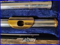 Emerson Eld Sterling Silver Open Hole Flute & Sterling Silver Piccolo Combo