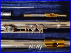 Emerson Eld Sterling Silver Open Hole Flute & Sterling Silver Piccolo Combo