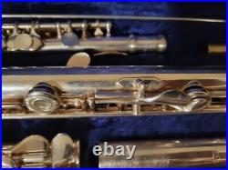 Emerson Eld Sterling Silver Open Hole Flute & Sterling Silver Piccolo Combo