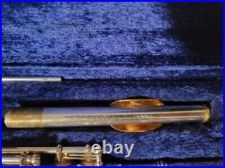 Emerson Eld Sterling Silver Open Hole Flute & Sterling Silver Piccolo Combo