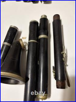 Estate Antique Lot H F Meyer Hanover Nach Austria Grenadilla Wood Flute Parts