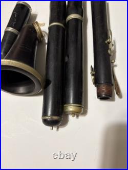 Estate Antique Lot H F Meyer Hanover Nach Austria Grenadilla Wood Flute Parts