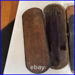 Estate Antique Lot H F Meyer Hanover Nach Austria Grenadilla Wood Flute Parts