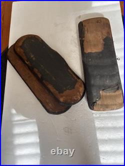 Estate Antique Lot H F Meyer Hanover Nach Austria Grenadilla Wood Flute Parts