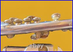 FE Olds metal piccolo,'Special' #282032 with case & cleaning rod, needs new pads FE Olds metal piccolo,'Special' #282032 with case & cleaning rod, needs new pads