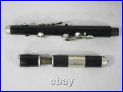 FINE QUALITY ANTIQUE 6 KEY PICCOLO A440 1800s flute fife vintage