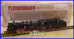 FLEISCHMANN piccolo N 7175 steam locomotive with Cabin Border BR 050 058-7 DB