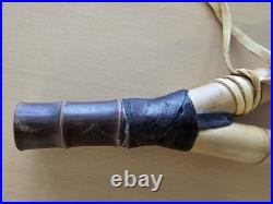FLUTE Bamboo Hand Carved Bamboo Flute End Blown Beautiful with Rich Sound FLUTE Bamboo Hand Carved Bamboo Flute End Blown Beautiful with Rich Sound