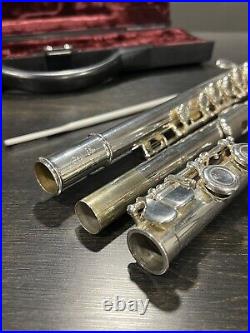 FLUTE Buffet Crampon Paris Flute Cooper Scale 228 with Hard Case England Made