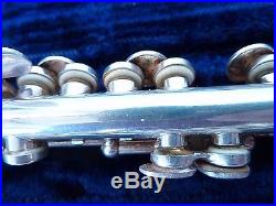 FLUTE & PICCOLO CS GEMEINHARDT M2S SOLID SILVER Solid Silver with Hard Case