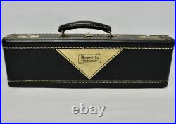 F. A Reynolds Contempora Flute vintage Silver. Open hole flute