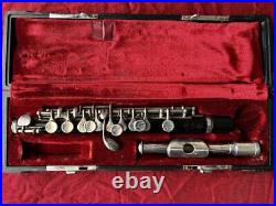 F/S Yamaha YPC-32 Piccolo Musical Instrument with Nickel Silver with case