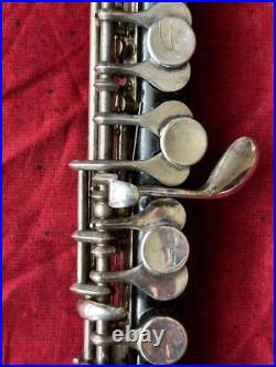 F/S Yamaha YPC-32 Piccolo Musical Instrument with Nickel Silver with case