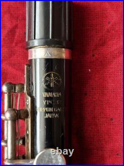 F/S Yamaha YPC-32 Piccolo Musical Instrument with Nickel Silver with case