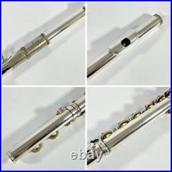 Finale produced by Kiboho Japan Solid Silver Headjoint Ring-Key Open-Hole Flute