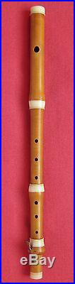 Fine and rare baroque piccolo after H. Grenser by Folkers & Powell, A=415