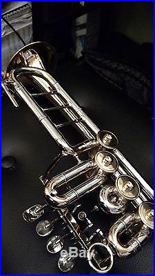 Finke rotary valve Bb / A piccolo trumpet