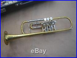 Finke trumpet with piccolo bell Mod. Prof. Ehmann