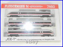 Fleischmann 7460 piccolo ICE-T Triebwagenzug mit Neigetechnik OVP W6170