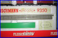 Fleischmann 9350 N Piccolo Br212 Diesel Loco Train Set Plus Extra Track Tested B