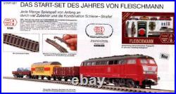 Fleischmann 9398 N Piccolo Br218 Diesel Loco A+b Start Train Set Complete Tested