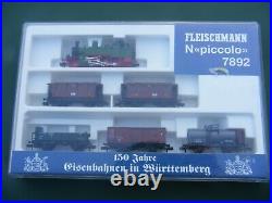 Fleischmann N Gauge Piccolo 7892 Set Cased