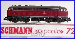 Fleischmann N Piccolo 7235 E-Lok Elektro Lokomotive DB 218 306-9 mit OVP