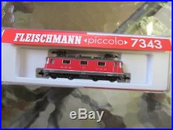 Fleischmann n gauge piccolo 7343 RE 4/4 no. 11178 SBB CFF
