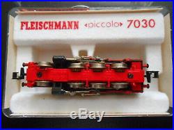 Fleischmann piccolo 7030 Spur N Dampflok DB 91 1001 OVP
