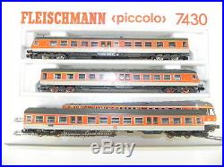 Fleischmann piccolo 7430 DB Dieseltriebzug 3-teilig OVP W5843