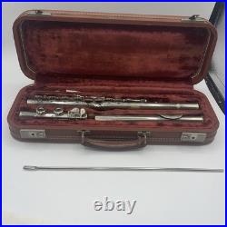 Flute Brandt Prodigy C-7942 Made In France With Case And Rod READ