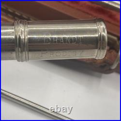 Flute Brandt Prodigy C-7942 Made In France With Case And Rod READ