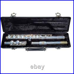 Flute Gemeinhardt 2SP Silver Plated Flute Offset G Key and Original Hard Case