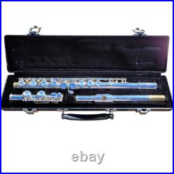 Flute Gemeinhardt 2SP Silver Plated Flute Offset G Key and Original Hard Case