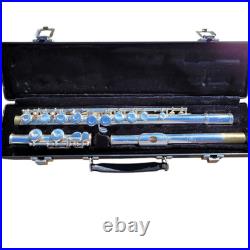 Flute Gemeinhardt 2SP Silver Plated Flute Offset G Key and Original Hard Case