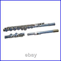 Flute Gemeinhardt 2SP Silver Plated Flute Offset G Key and Original Hard Case