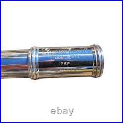 Flute Gemeinhardt 2SP Silver Plated Flute Offset G Key and Original Hard Case