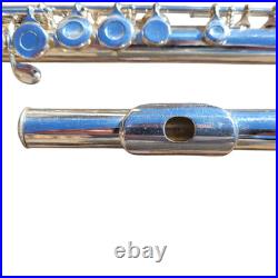 Flute Gemeinhardt 2SP Silver Plated Flute Offset G Key and Original Hard Case