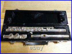 Flute LJ Hutchen N. Y. Flute with Hard Case Flute LJ Hutchen N. Y. Flute with Hard Case