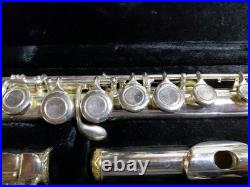 Flute LJ Hutchen N. Y. Flute with Hard Case
