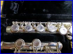 Flute LJ Hutchen N. Y. Flute with Hard Case