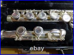 Flute LJ Hutchen N. Y. Flute with Hard Case