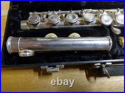 Flute LJ Hutchen N. Y. Flute with Hard Case