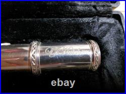 Flute LJ Hutchen N. Y. Flute with Hard Case