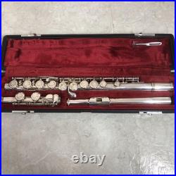 Flute YAMAHA YFL 311 Used SILVER Music Instrument with case From JAPAN Flute YAMAHA YFL 311 Used SILVER Music Instrument with case From JAPAN